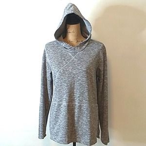 Adidas Grey Hoodie Sweatshirt